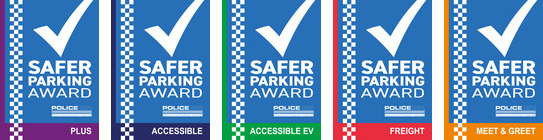 Safer Parking Award schemes: Plus, Accessible, Accessible EV, Freight, Meet and Greet