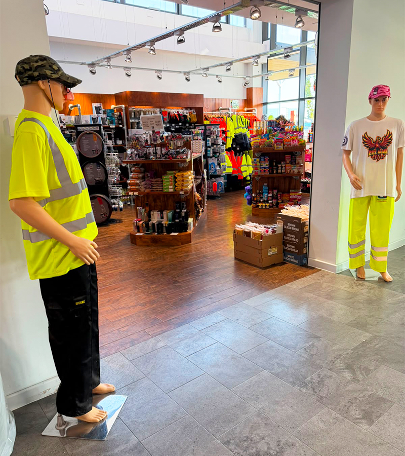Onsite shop at Ashford International Truck Stop